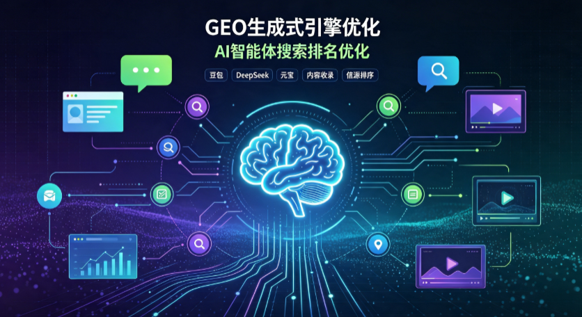 碾子山区GEO 浪潮来袭：生成式引擎优化崛起，创作者争抢豆包、DeepSeek、元宝智能体流量入口